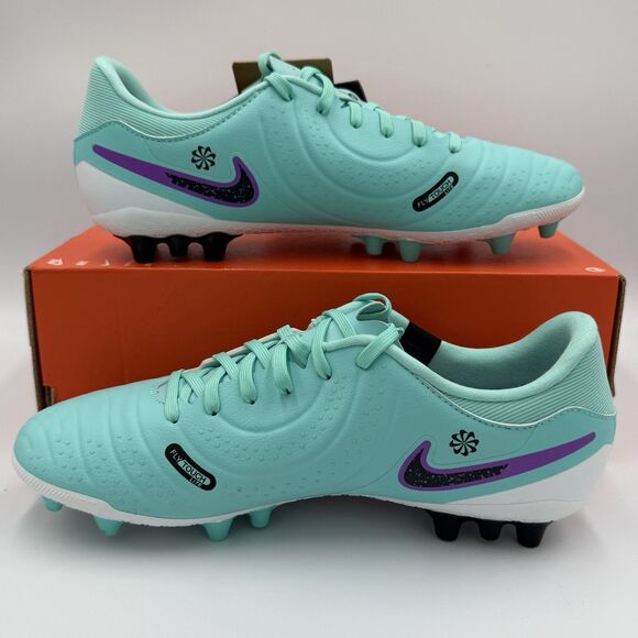 Nike Tiempo Legend 10 Academy AG Soccer Cleats Men’s Sz 7.5 peak ready turquoise